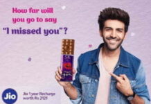 Cadbury Jio I missed you Quiz- Play & Win Free Data for 1Year