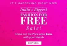 LimeRoad Shopping Loot- Cut The Price And Get Free Products