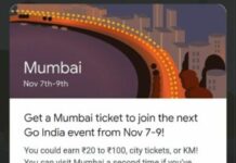 Google Pay Go India Mumbai Event- Win Upto ₹100