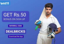 Fant11 Referral Code: DEALBRICKS | Get ₹50 Bonus