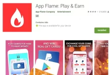 App Flame Apk Download: Play Games & Earn Money