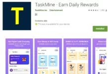 TaskMine App: Complete Tasks & Earn Free Paytm Cash Daily
