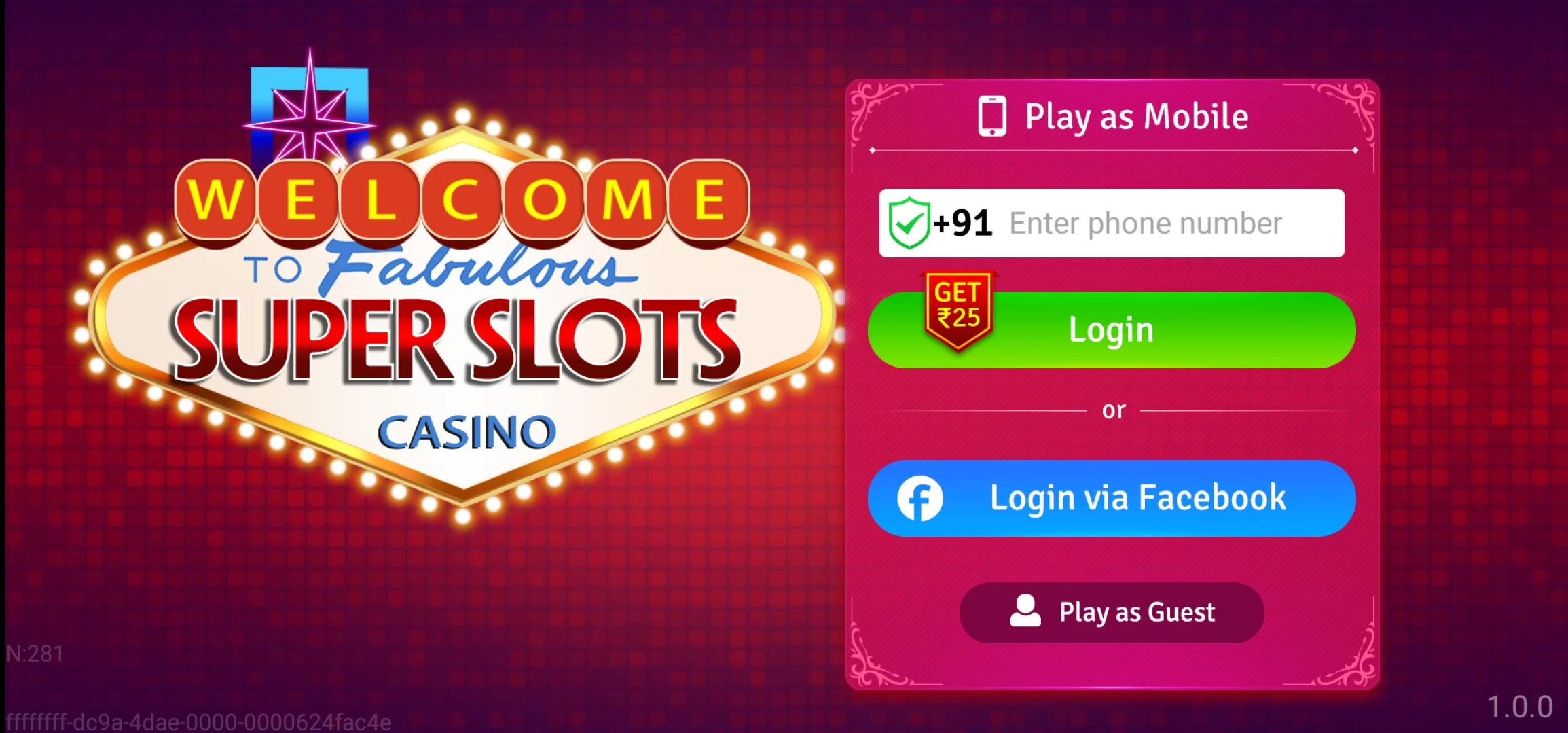 Sign Up Process Of Super Slots