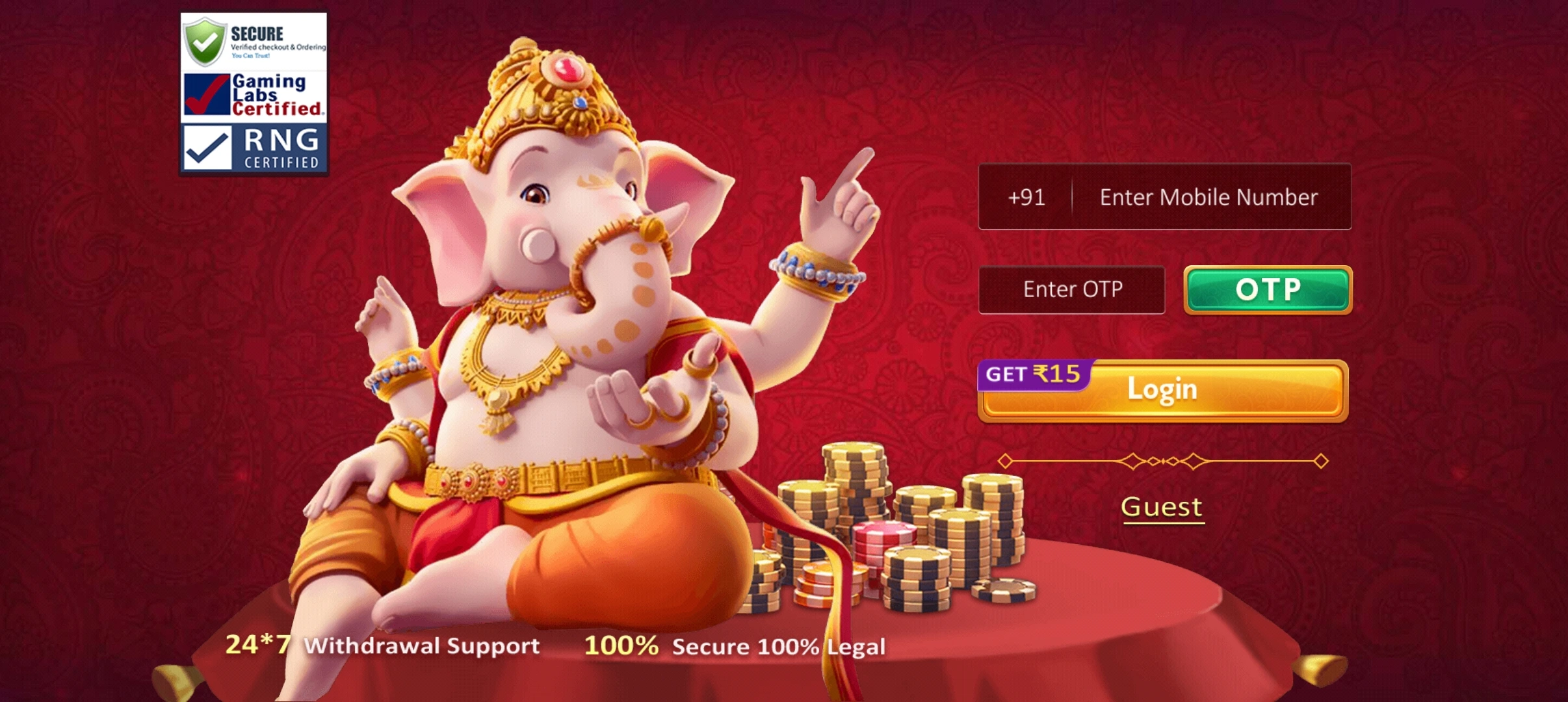 How To Register & Claim ₹51 Bonus On Rummy Bappa?