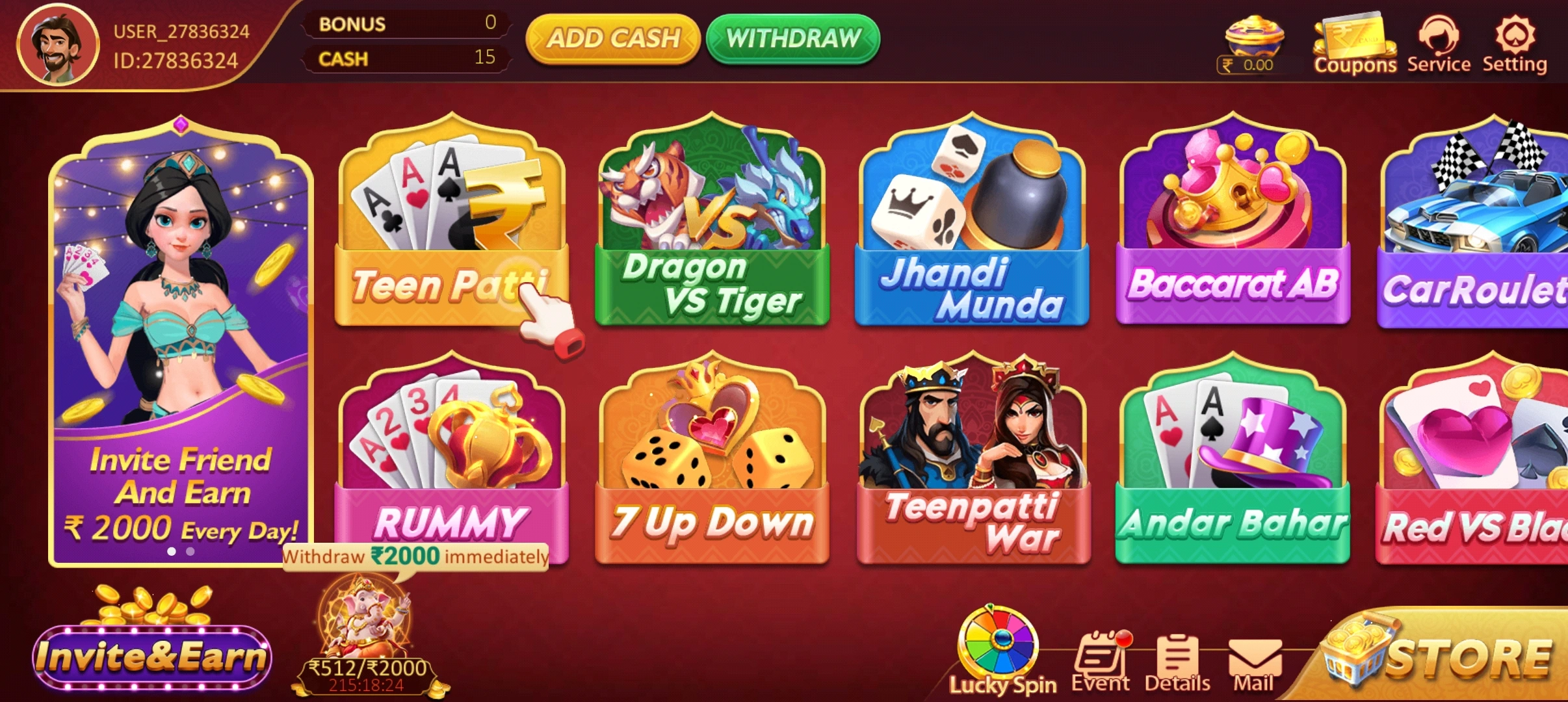 Real Money Earning Games In Rummy Bappa