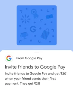 Google Pay Referral Code '4a69t'