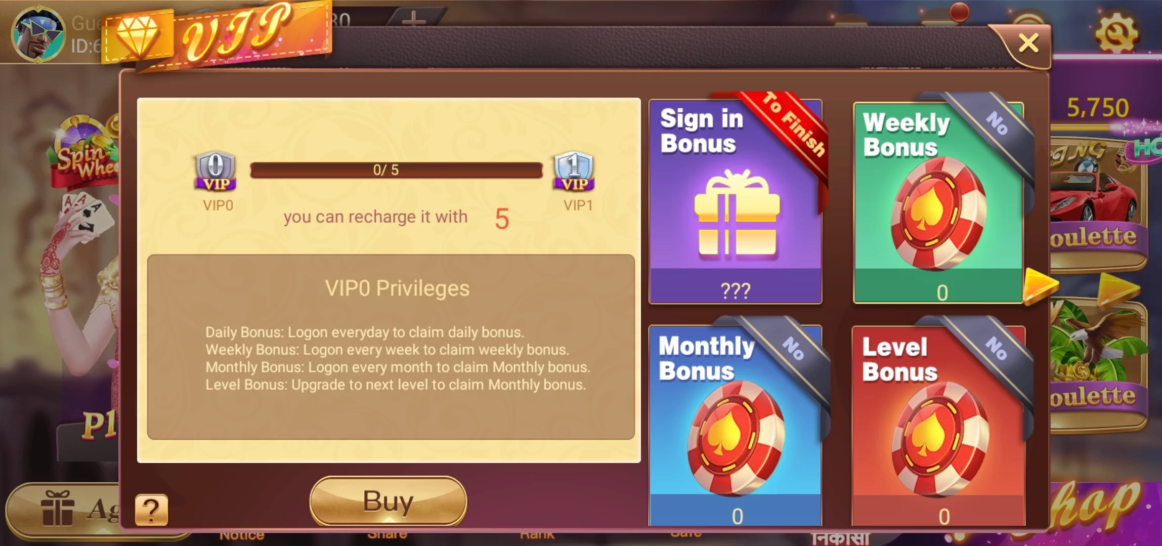 VIP Program In Rummy Bloc APK