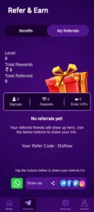 DuckPlay Refer & Earn Program