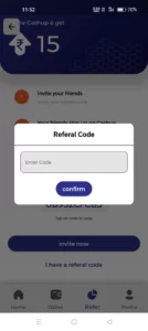 Cashup Referral Code- 0B952CFCB5