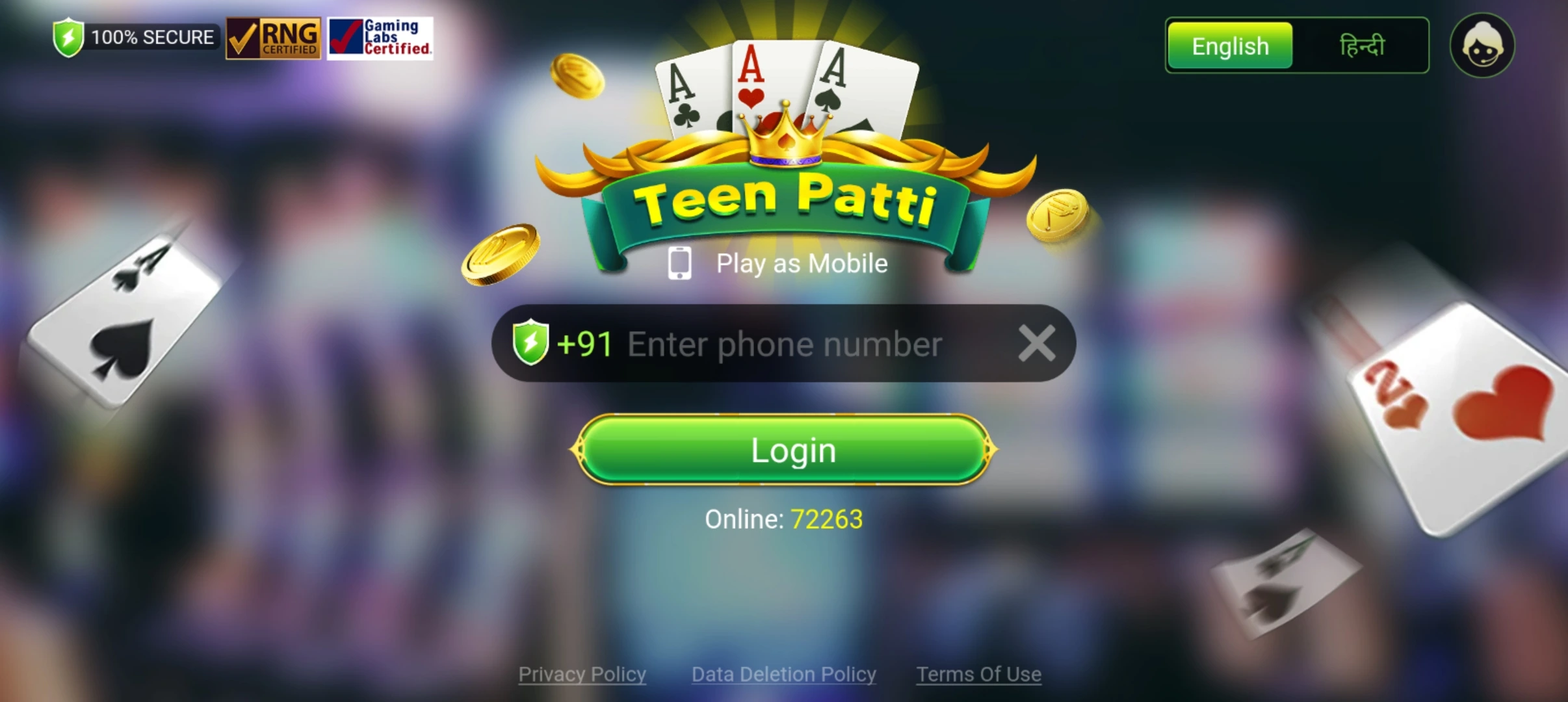 Register On Teen Patti Epic & Get ₹240 Bonus
